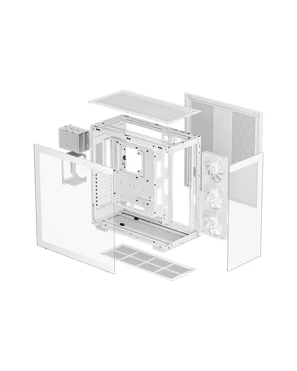 DeepCool CH780 WH, Case white