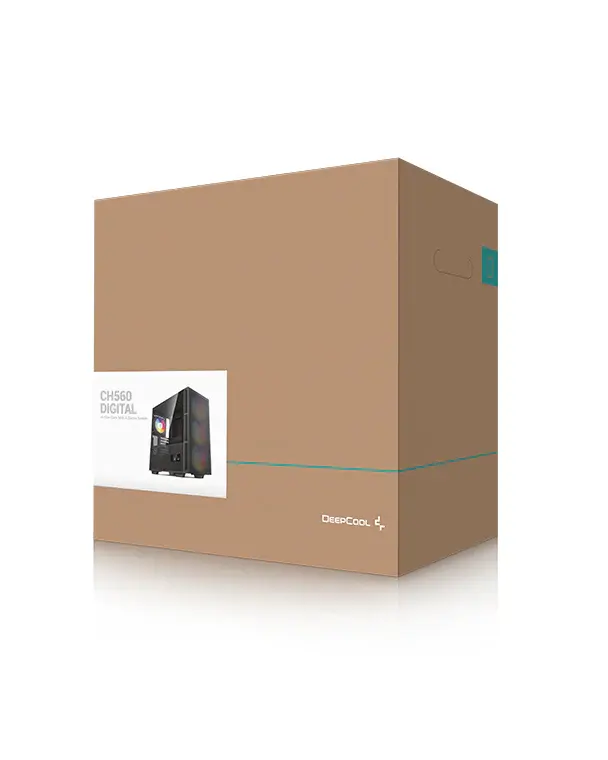 DeepCool CH560 DIGITAL, Case Black