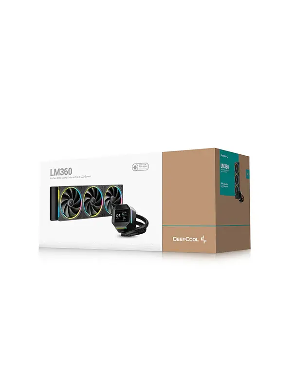 DeepCool LM360, Cooler, Liquid Cooler, Black