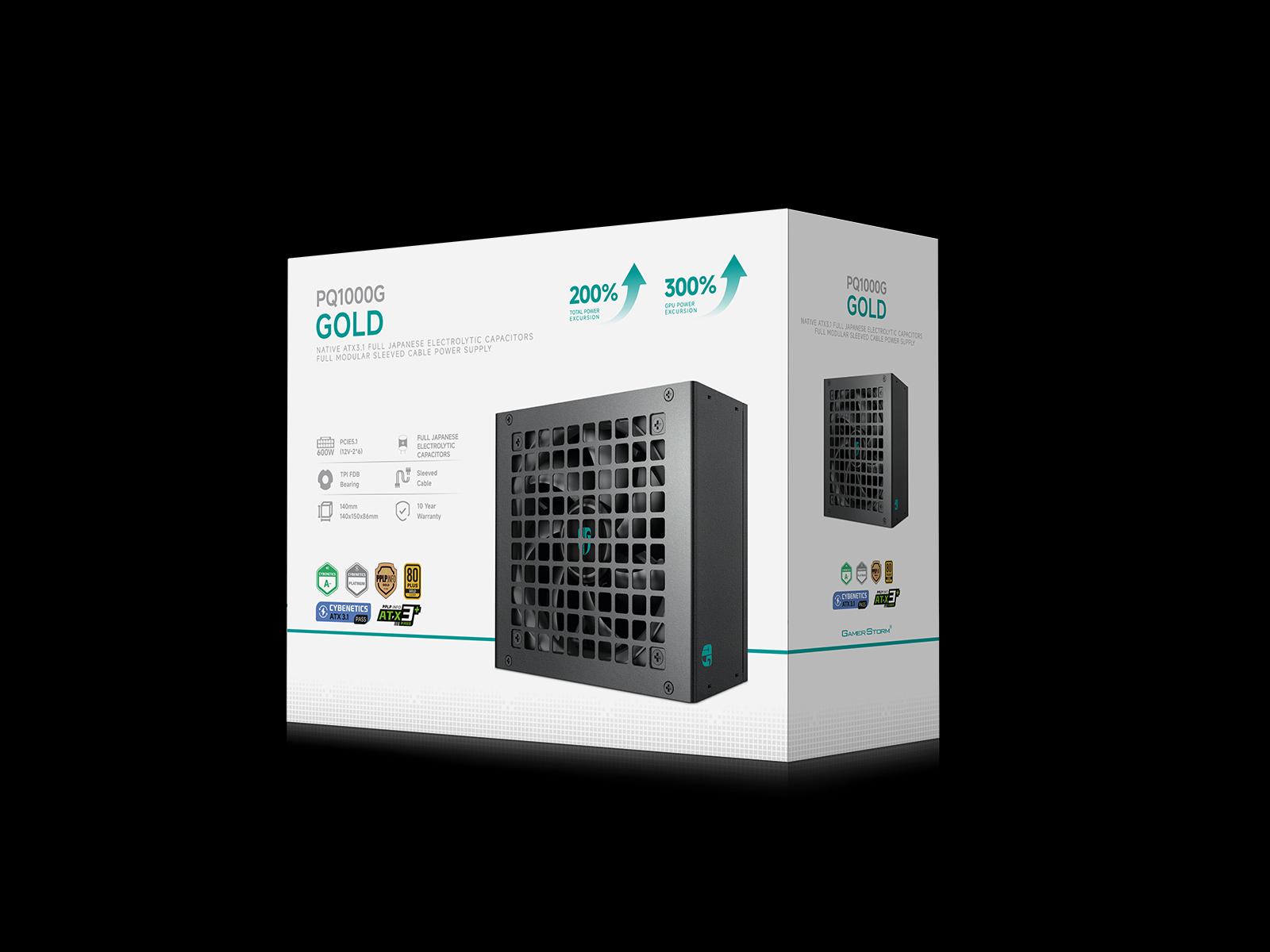 DeepCool PQ1000G, PSU, Black