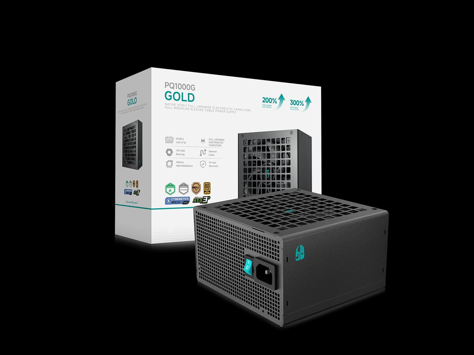 DeepCool PQ1000G, PSU, Black