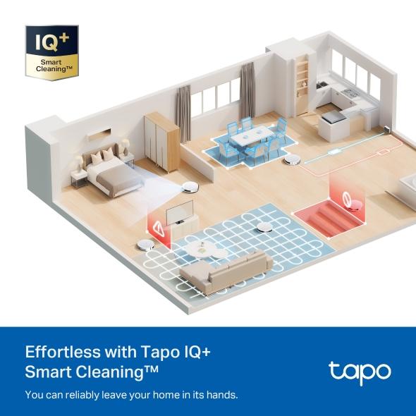 TP-Link Tapo RV20 Max, Robot Vacuum Cleaner, White