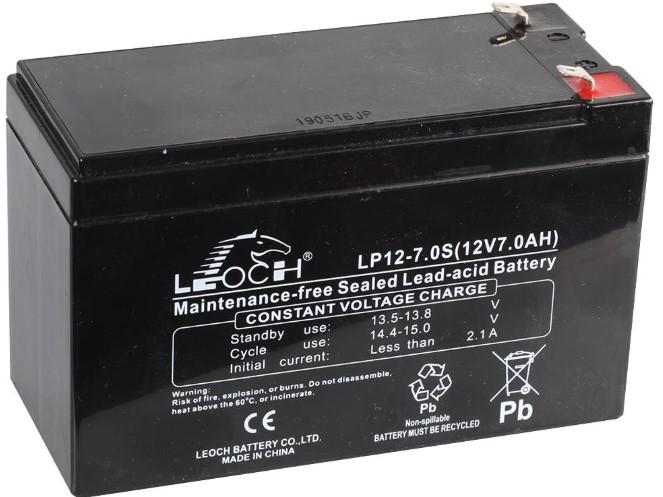 Leoch LP12-7.0, 12V 7.0Ah Rechargeable