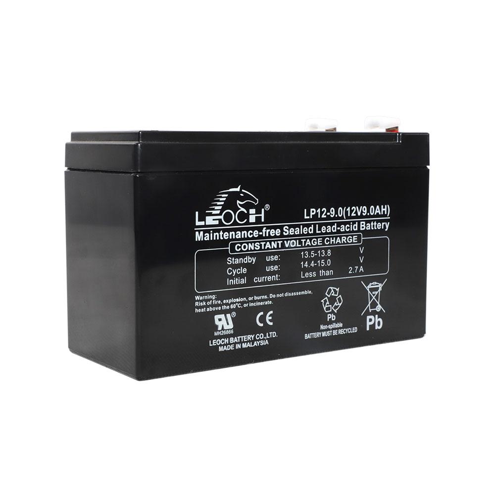 Leoch LP12-9, 12V 9Ah Rechargeable