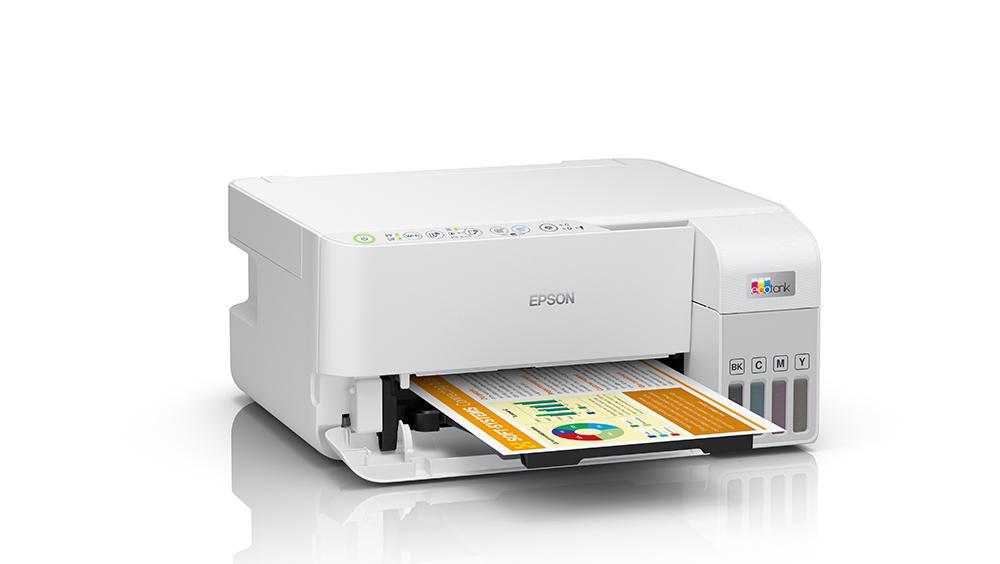 Epson EcoTank L3356 A4 ფერადი მულტიფუნქციური WiFi პრინტერი