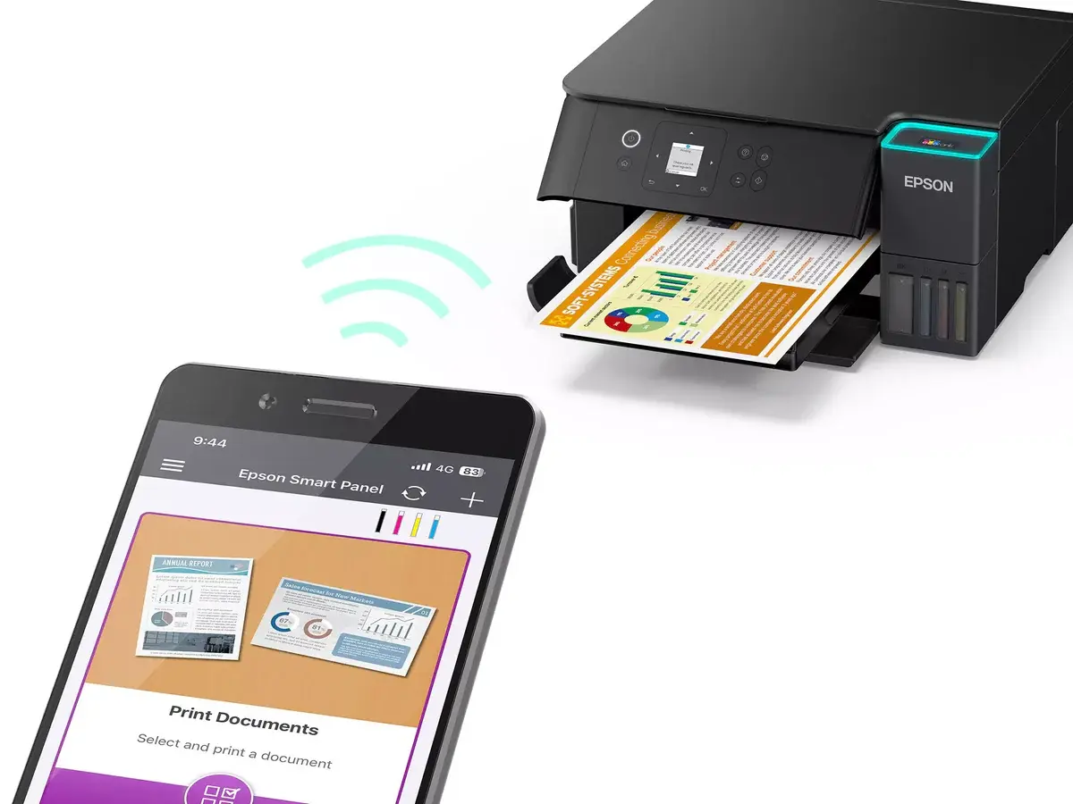 Epson EcoTank L4360 A4 ფერადი მულტიფუნქციური WiFi პრინტერი