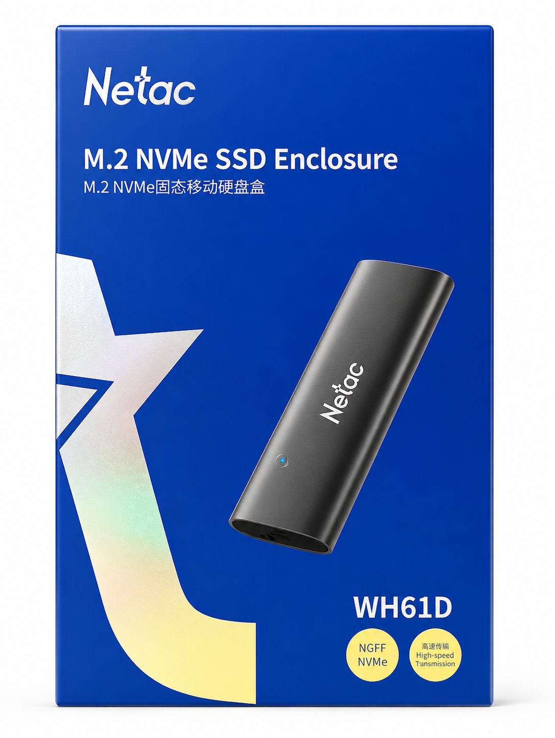 WH61D, M.2 NVMe SSD Enclosure