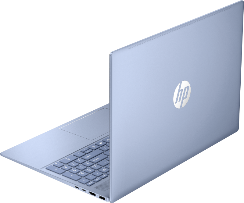 HP OmniBook 5 16" 2K (1920x1200) Ultra 5-225U, 16GB DDR5X 7467 MT/s, 512GB, Sky blue, aluminum AI PC CanopyR 25C1, C09G3EA
