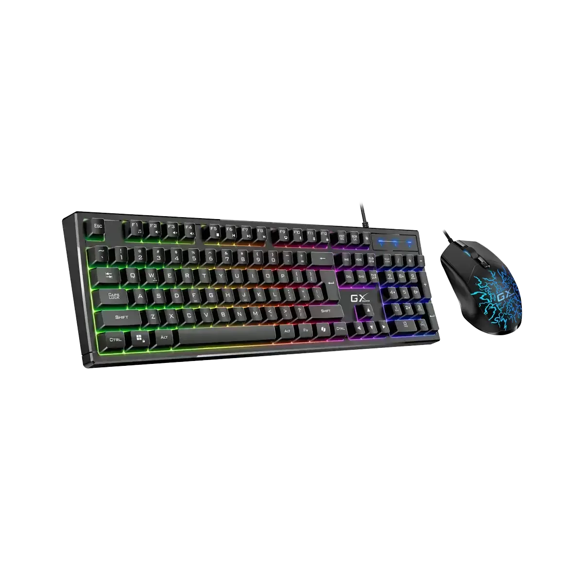 Genius Scorpion KM-GX3, AI Copilot Key, Keyboard + Mouse, Black