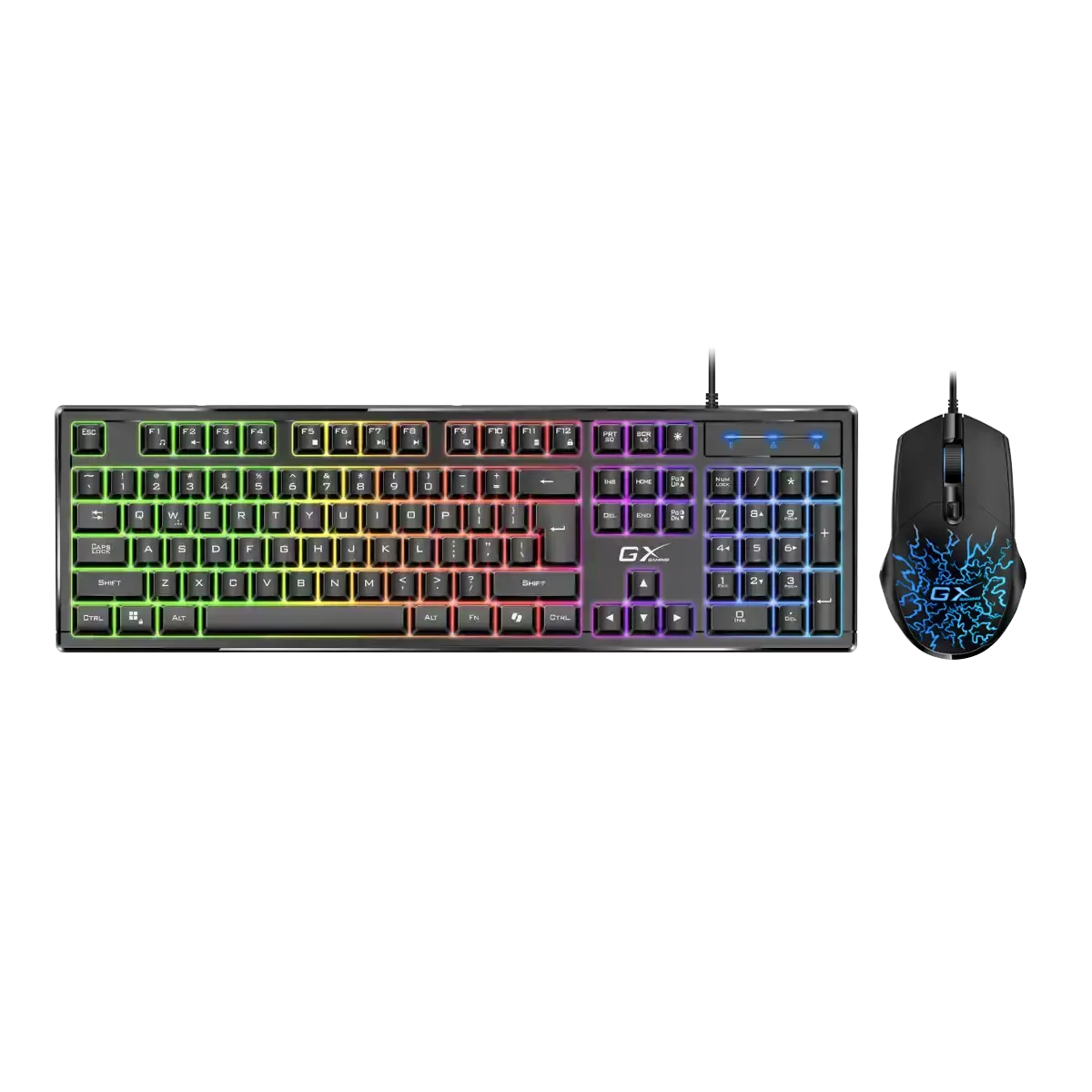 Genius Scorpion KM-GX3, AI Copilot Key, Keyboard + Mouse, Black