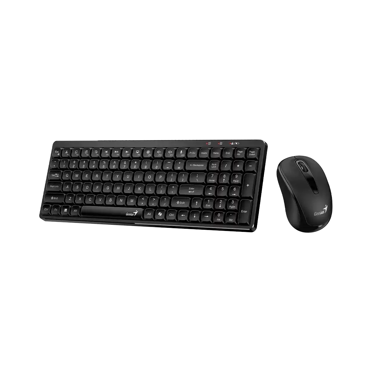 Genius LuxeMate Q8100, AI Copilot Key, Keyboard + Mouse, Black
