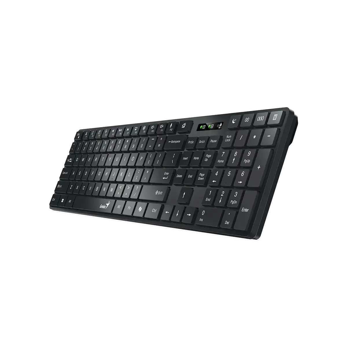 Genius SlimStar 7250BT, AI Copilot Key, Keyboard, Black