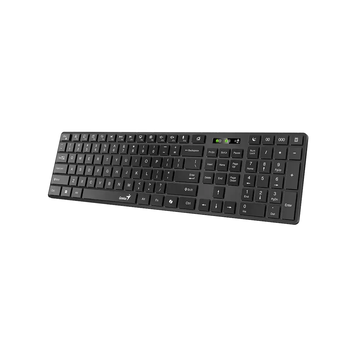 Genius SlimStar 7250BT, AI Copilot Key, Keyboard, Black