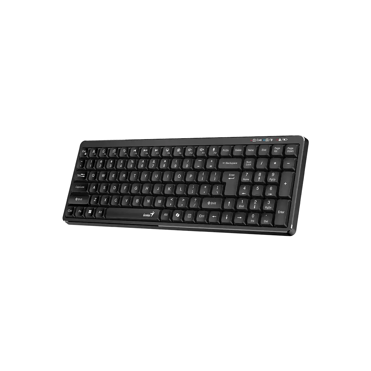 Genius LuxeMate Q7100BT, AI Copilot Key, Keyboard, Black