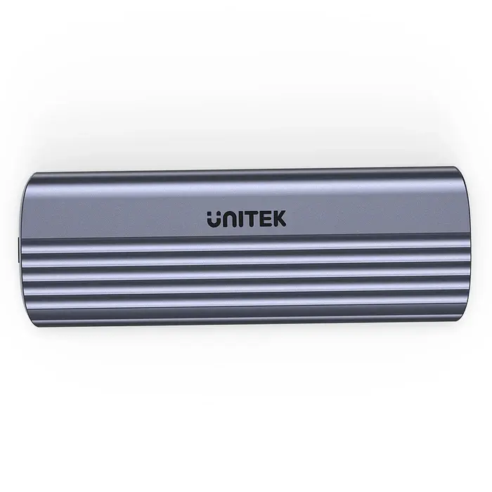 Unitek S1241B01 USB Adapter, USB-C 10Gbps to NVMe M.2 SSD Enclosure, up to 8TB, Space Grey