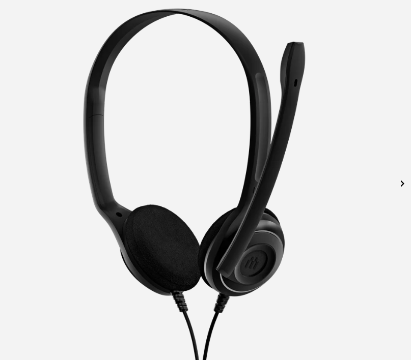 PC8 Headset, Epos Sennheiser USB Stereo Headset