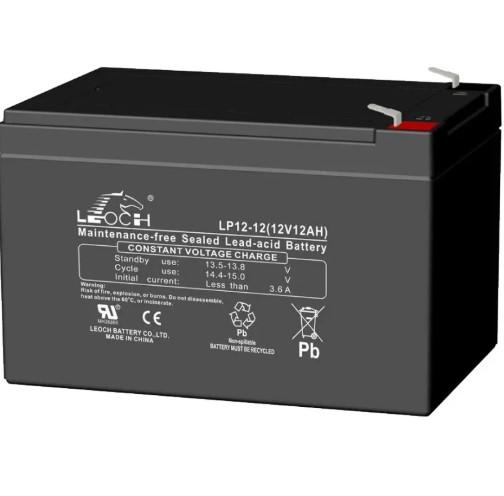 Leoch LP12-12, 12V 12Ah Rechargeable