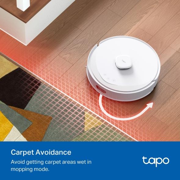 TP-Link Tapo, RV30 Max, Robot Vacuum Cleaner, White
