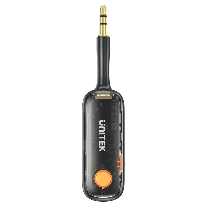 Unitek B1111A01 Bluetooth Adapter, 2-in-1 Bluetooth 5.3 Transmitter/Receiver, up to 10 m, latency 40ms, charge up to 10
