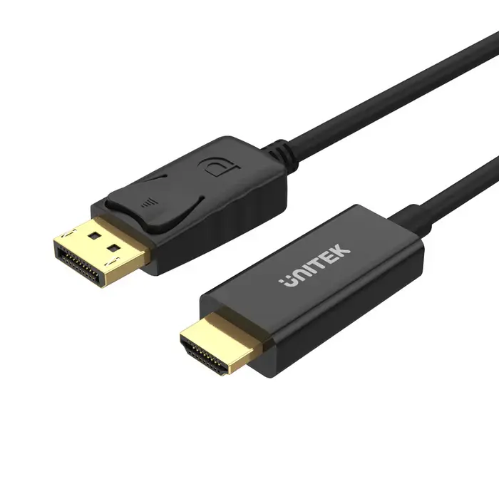 Unitek Y-5118CA Cable, 1.8M DisplayPort to HDMI 1080P Full HD Cable