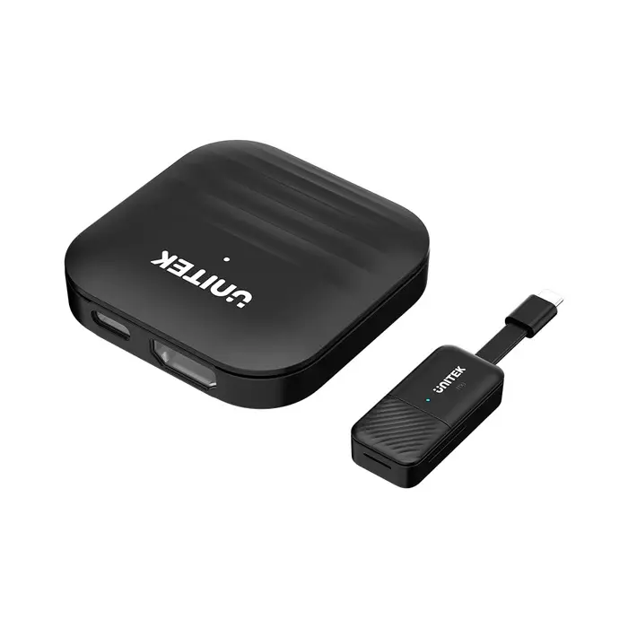Unitek V1184A Wireless HDMI, USB-C Wireless HDMI Extender Kit, HD, Kit Up to 50M