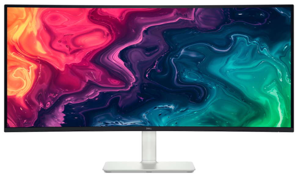 Dell S3425DW Monitor, 86.42 cm (34.0")/WQHD/3440 x 1440/IPS/21:9/300 cd/m2/120 Hz/2x10W speaker/2 x HDMI/USB C/Warranty 3 Years
