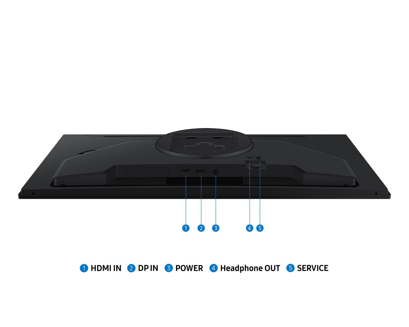Samsung Odyssey G5 G50F Monitor, 27" QHD 180Hz Gaming