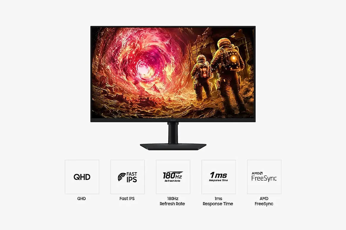 Samsung Odyssey G5 G50F 32" 2K Gaming Monitor
