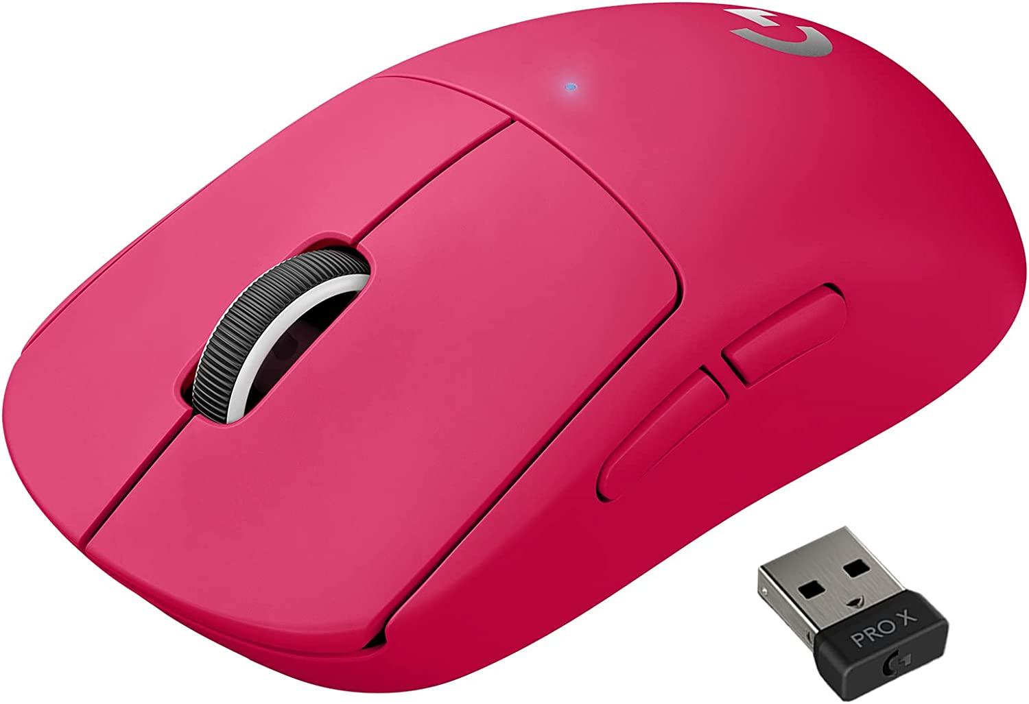 Logitech G PRO X SUPERLIGHT Mouse, Magenta