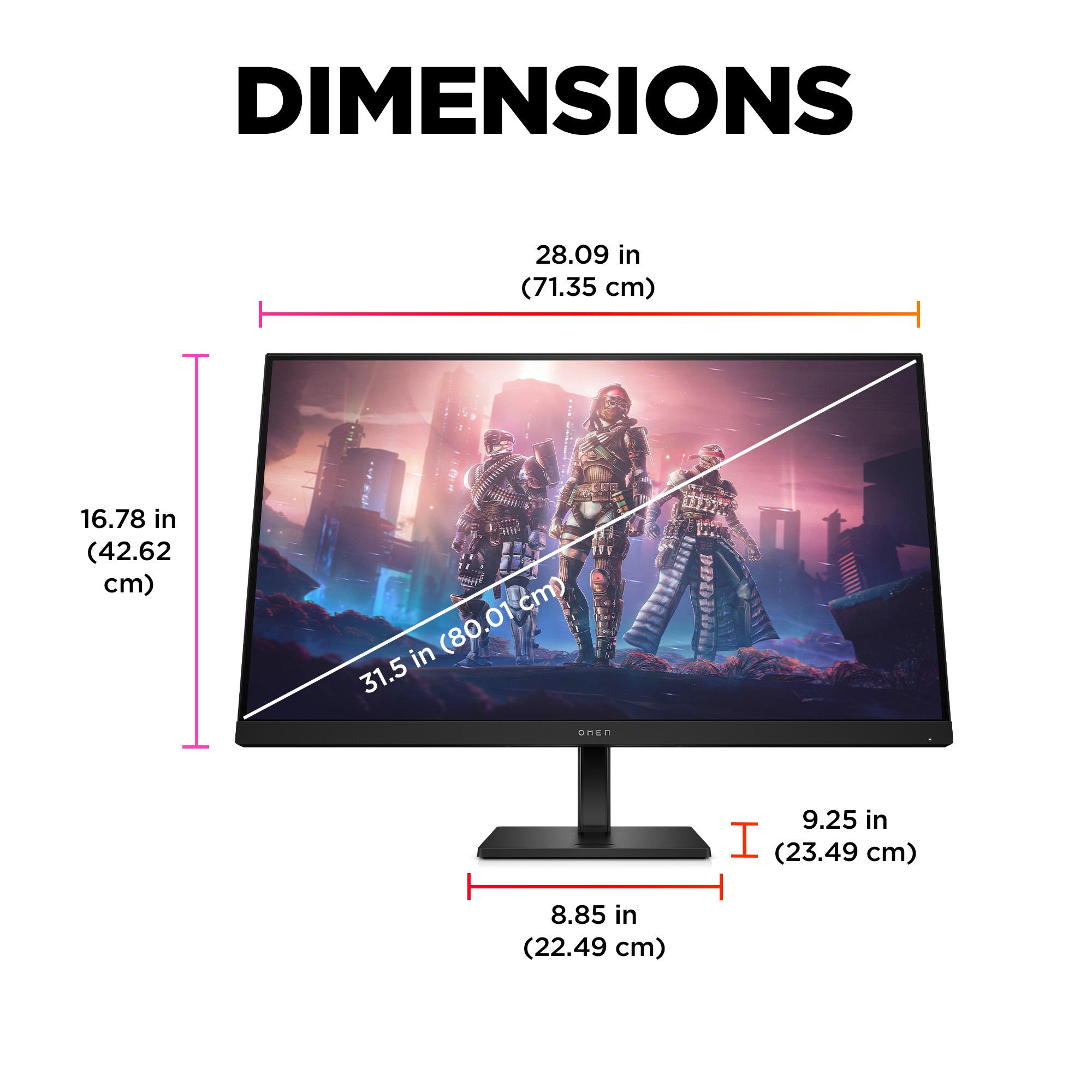 HP OMEN 32q 31.5" 2K Gaming Monitor