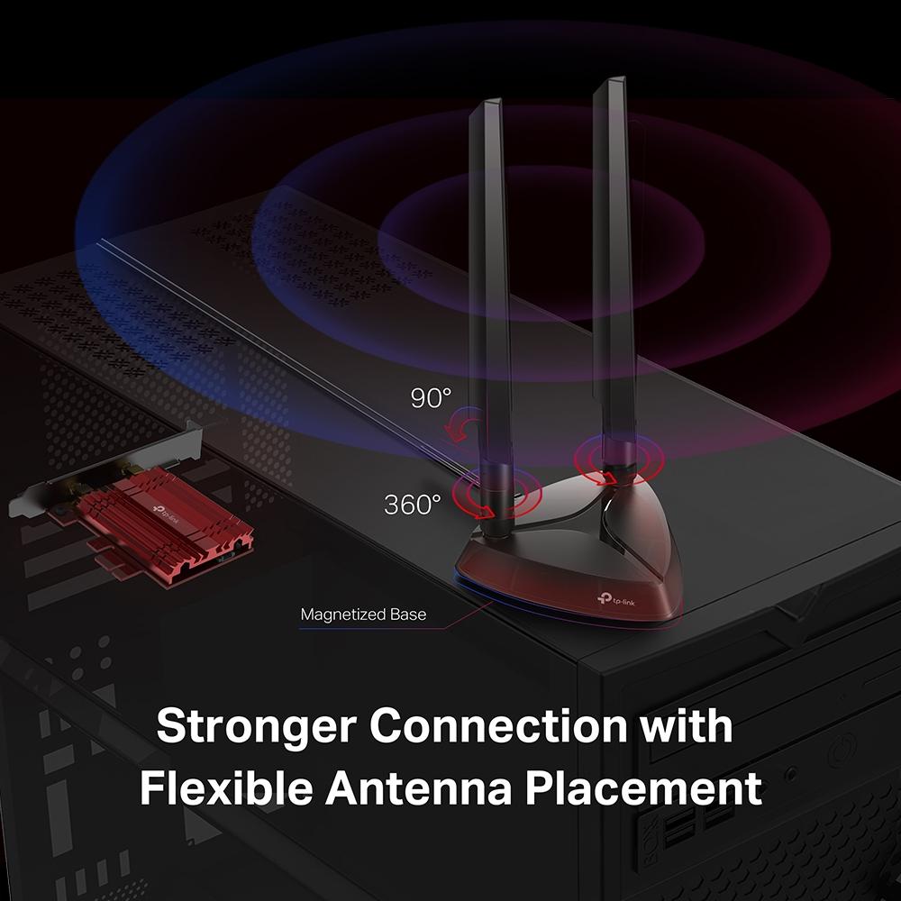 TP-Link Archer TXE75E, AXE5400 Wi-Fi 6E Bluetooth PCle Adapter