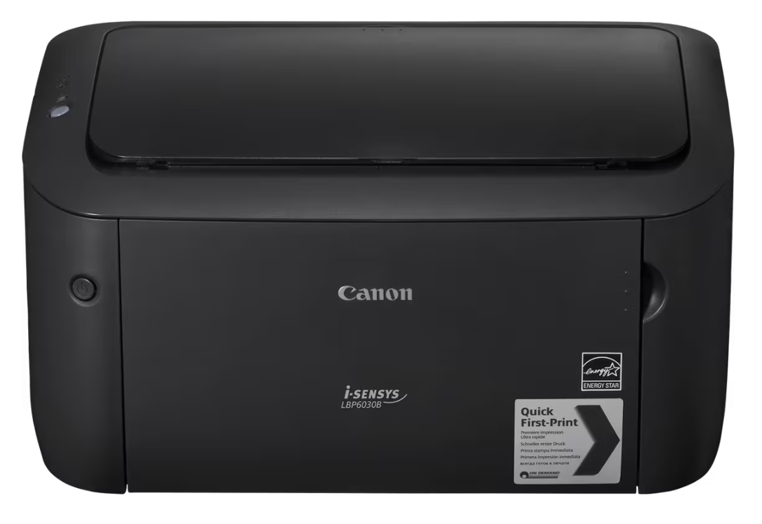 Canon LBP6030B Printer, mono Laser, print A4, 18ppm, 600 x 600 dpi, Max 5,000 pages per month, USB (Cartridge 725)
