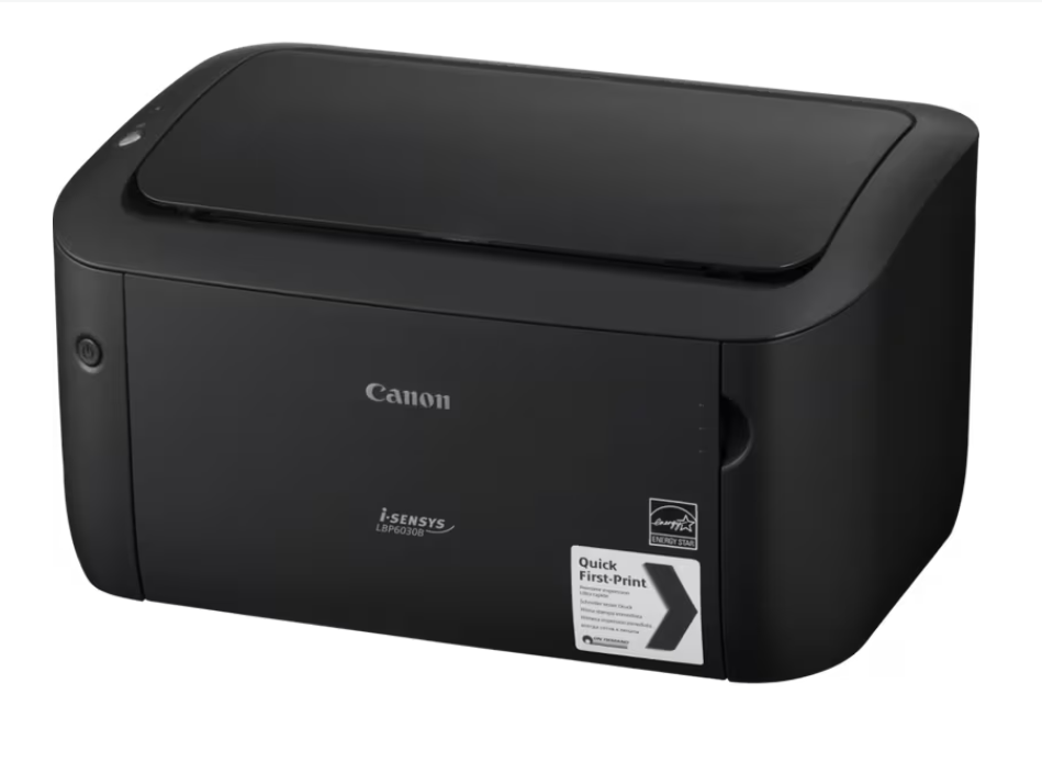 Canon LBP6030B Printer, mono Laser, print A4, 18ppm, 600 x 600 dpi, Max 5,000 pages per month, USB (Cartridge 725)
