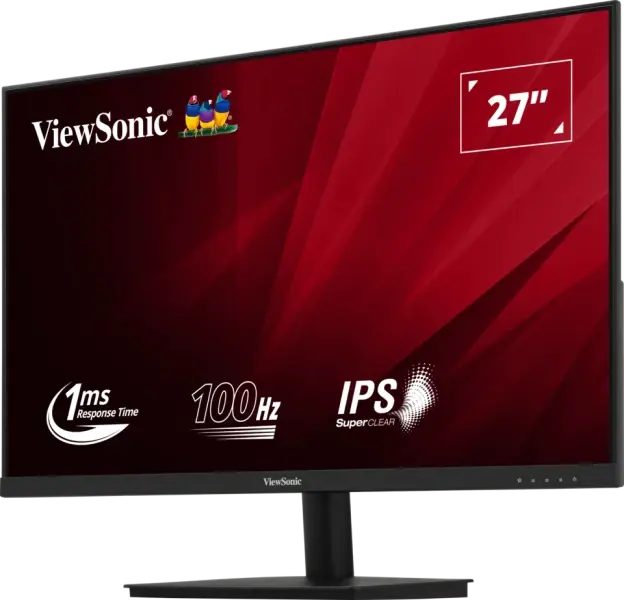 VA270-H, Viewsonic 27" IPS FHD LED(1920x1080) 1ms, 100Hz, 250 cd/m², 1,000:1, 178º/178º, VGA, HDMI
