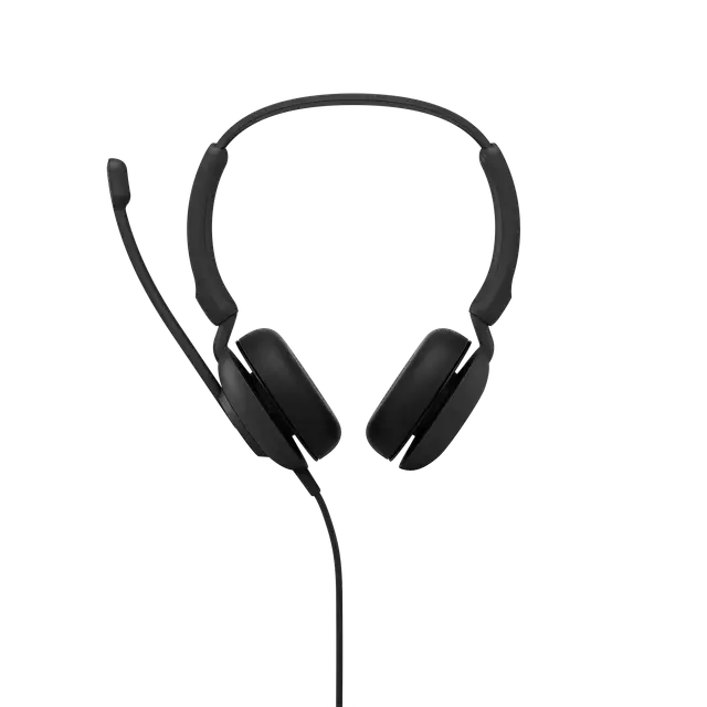 Jabra Evolve 10 Stereo Headphone, USB-A, Leatherettes, Black