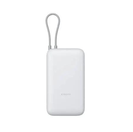 Xiaomi PB2020MI Power Bank, 20000mAh, Type-C, USB Two-way 22,5W fast charging, Integrated Cable, 342g, Gray, BHR9738GL