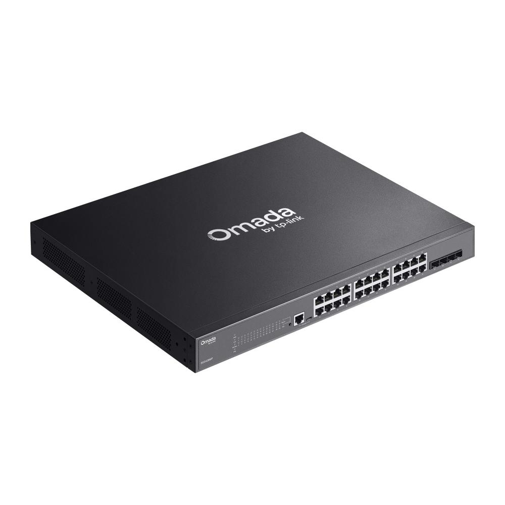 TP-Link SG3428MP Switch, JetStream 28-Port Gigabit L2 Managed Switch with 24-Port PoE+