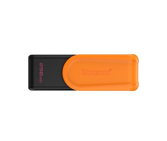 Kingston DTXS/256GB Flash Memory, USB 3.2 Gen1, Black/Orange