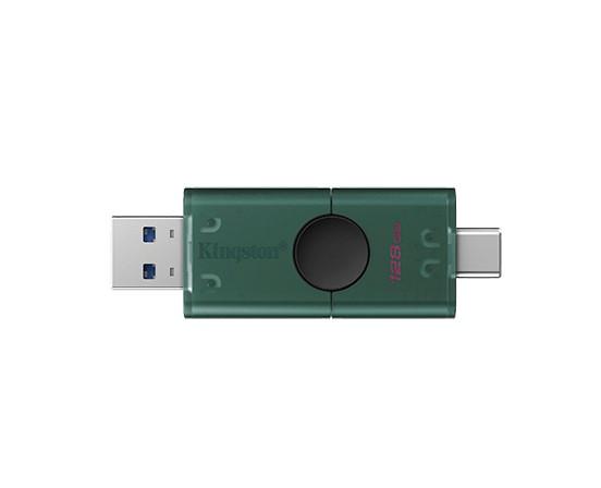 Kingston DTDEG2/128GB Flash Memory, USB 3.2 Gen 1, USB-A and USB-C connectors
