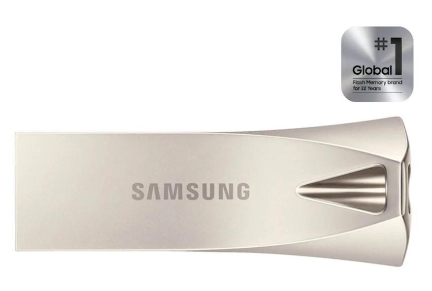 Samsung BAR Plus Flash Memory, 128GB, USB A 3.2 Gen1, Up to 400MB/s read