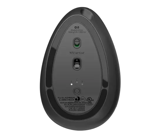 Logitech MX Vertical Mouse, Graphite