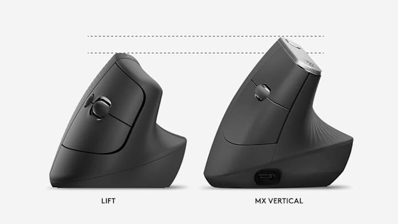 Logitech MX Vertical Mouse, Graphite