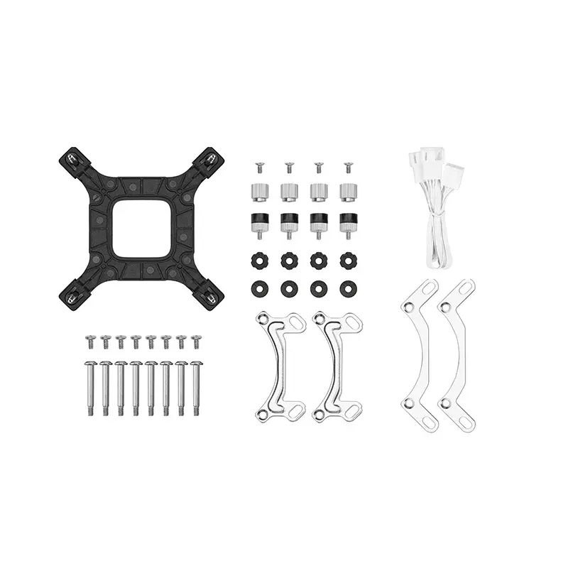 DeepCool LE240 WH V2, Liquid CPU Cooler, 240mm AIO ARGB, White