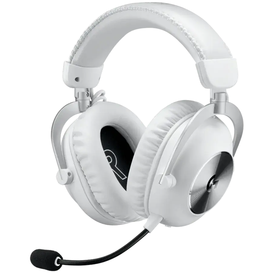 Logitech G PRO X2 LIGHTSPEED Wireless Gaming Headset - Blue Mic - WHITE