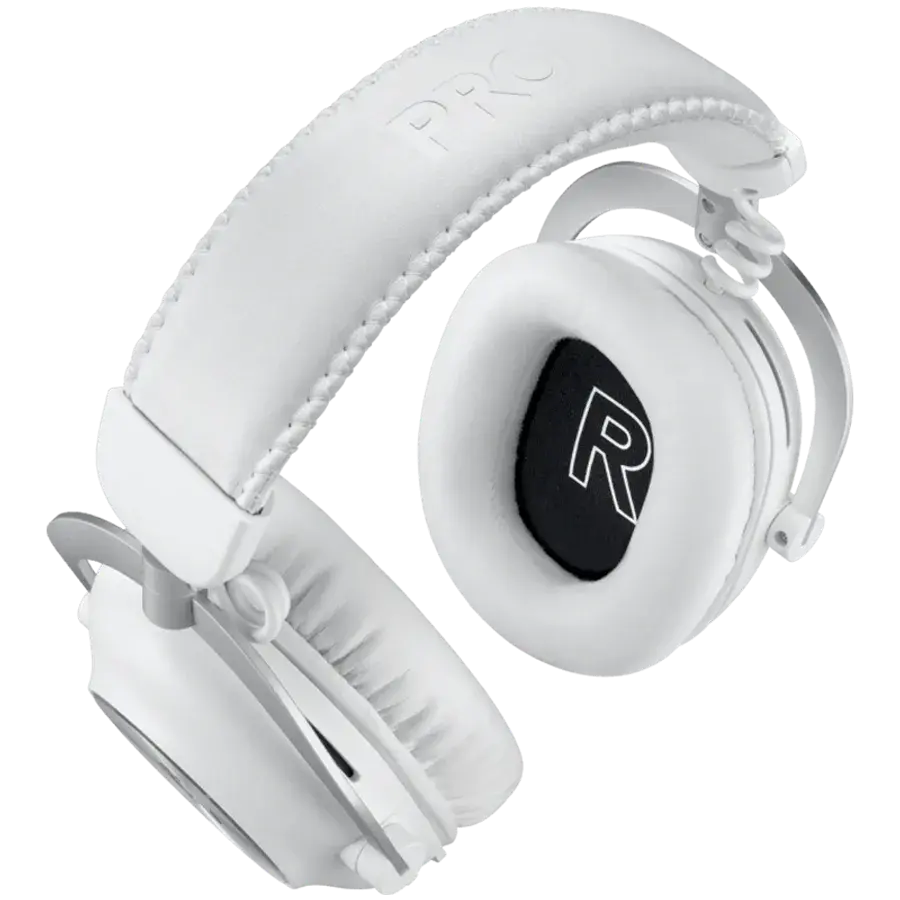 Logitech G PRO X2 LIGHTSPEED Wireless Gaming Headset - Blue Mic - WHITE