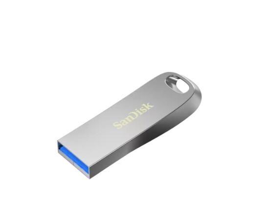Sandisk SDCZ74-064G-G46 Sandisk Flash Memory, 64GB., Ultra Luxe USB 3.2 Gen 1, Silver