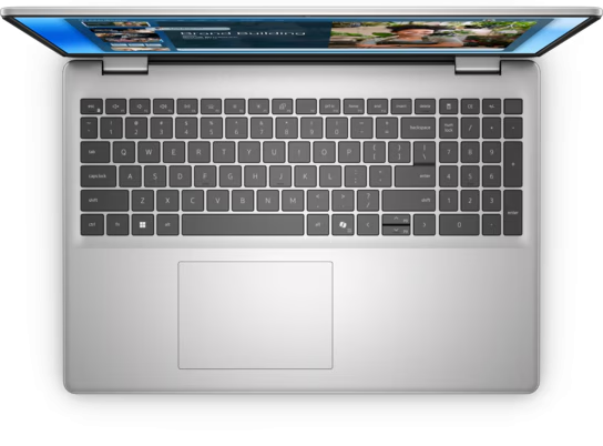 Dell 16 DC16251, 16" 2.5K Core 7 150U 16GB 512GB Backlit Fingerprint, Platinum Silver Notebook