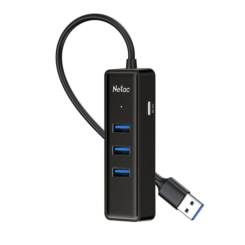 NETAC WF12 USB Adapter, NETAC WF12 USB 3.0 Hub with RJ45