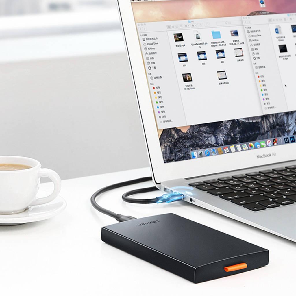 CM237 UGREEN (60353) HDD Enclosure 2.5 SATA to USB 3.0 Hard Enclosure for SSD Drive HDD
