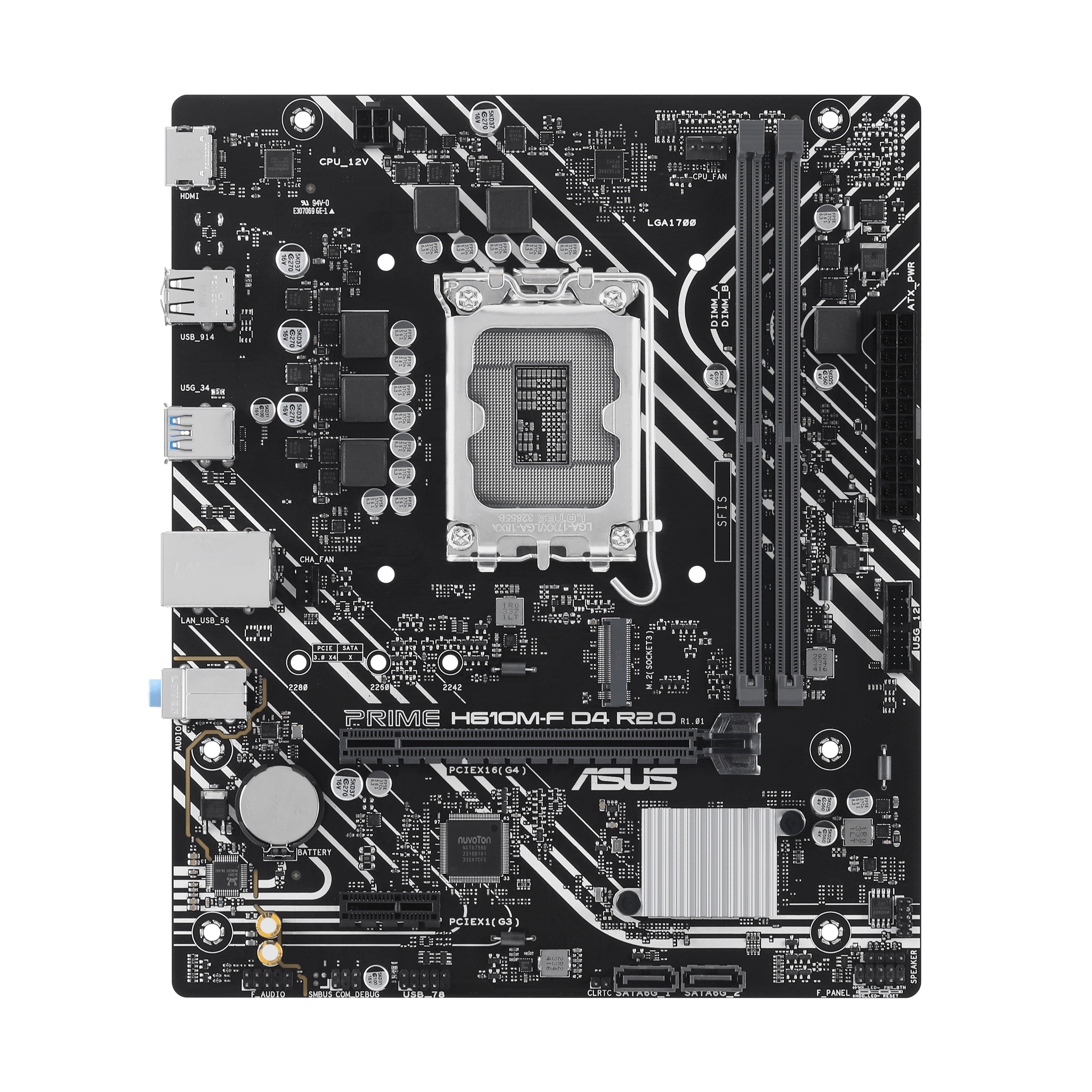 ASUS PRIME H610M-F D4 R2.0
